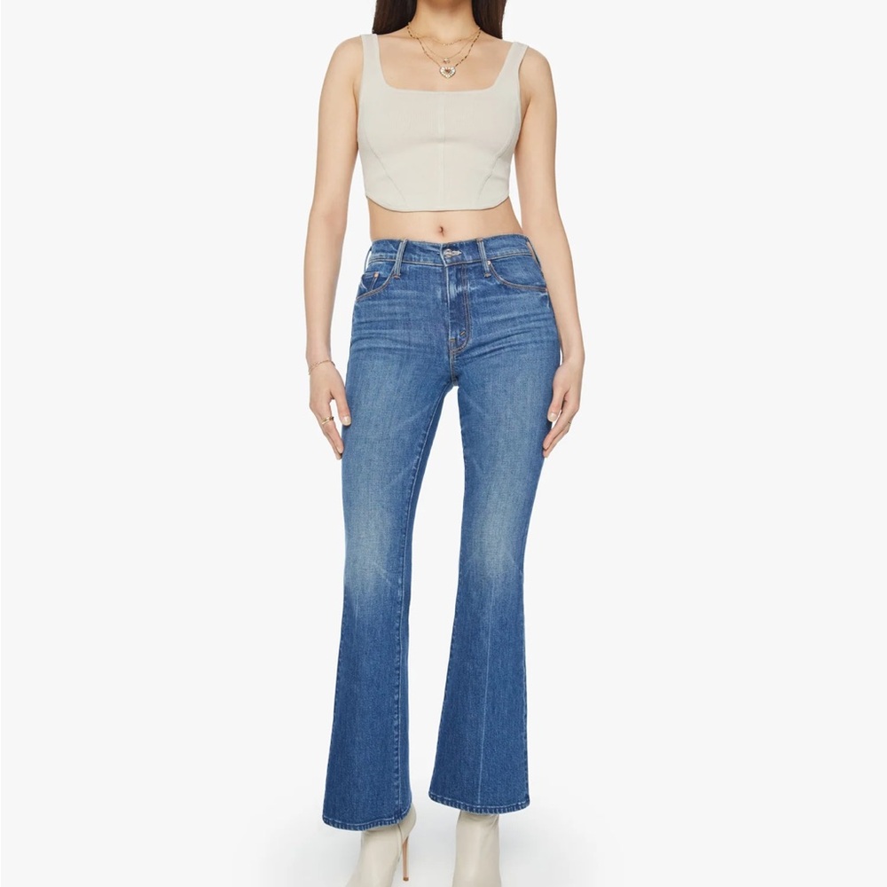 Mother- the weekender jeans. It’s a small world (color) size 30